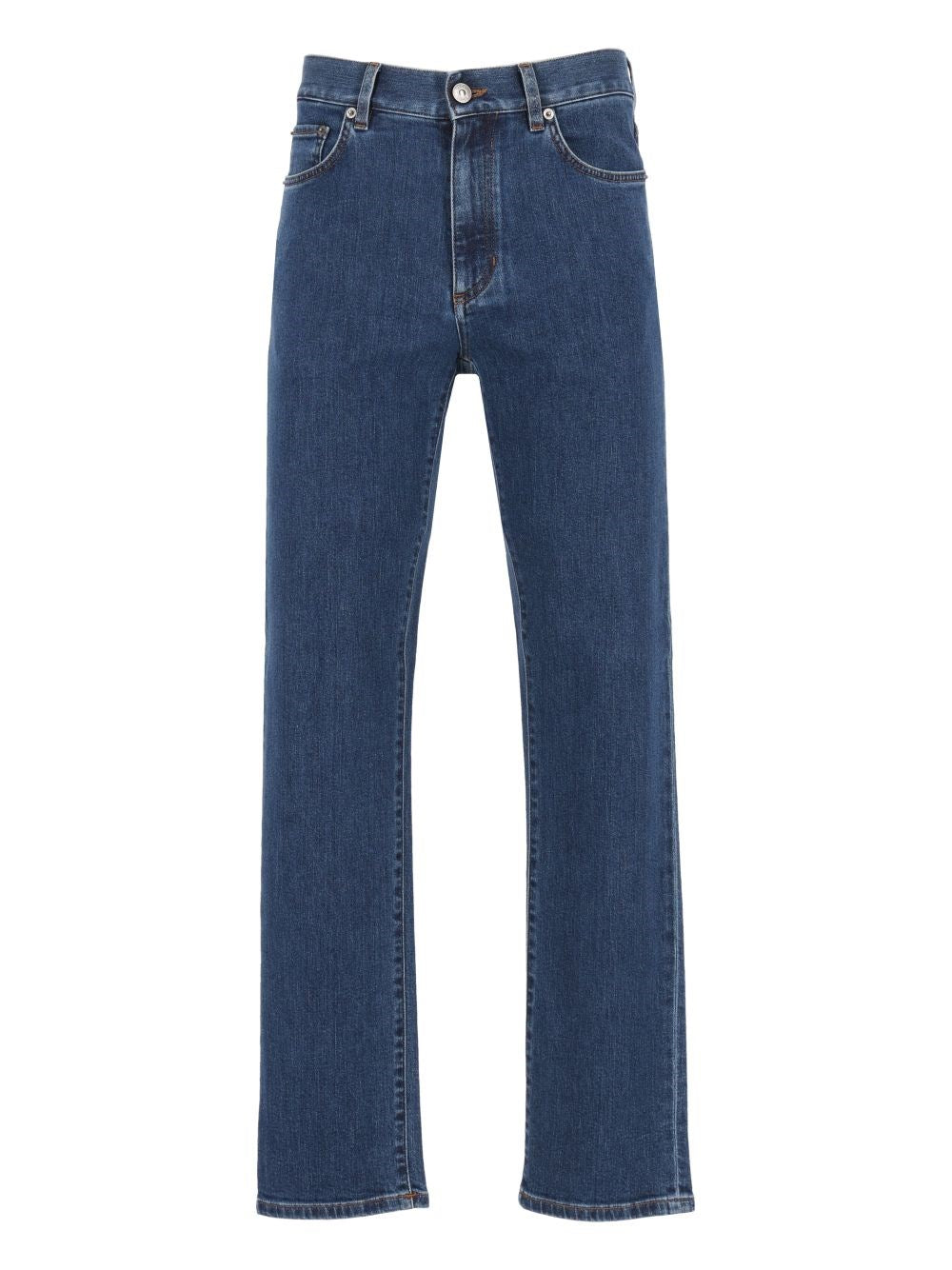 Zegna Five-Pocket Jeans - Blue