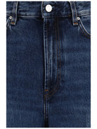 Toteme Wide-leg denim Jeans - Dk Blue
