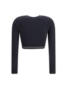 New Balance AC Long-Sleeve Sports Top - Black