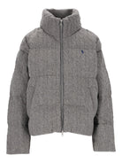 Polo Ralph Lauren Cable-Knit Wool And Cashmere Jacket - Grey