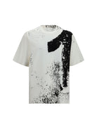 Maison Margiela Number 10 print cotton T-shirt - Off White