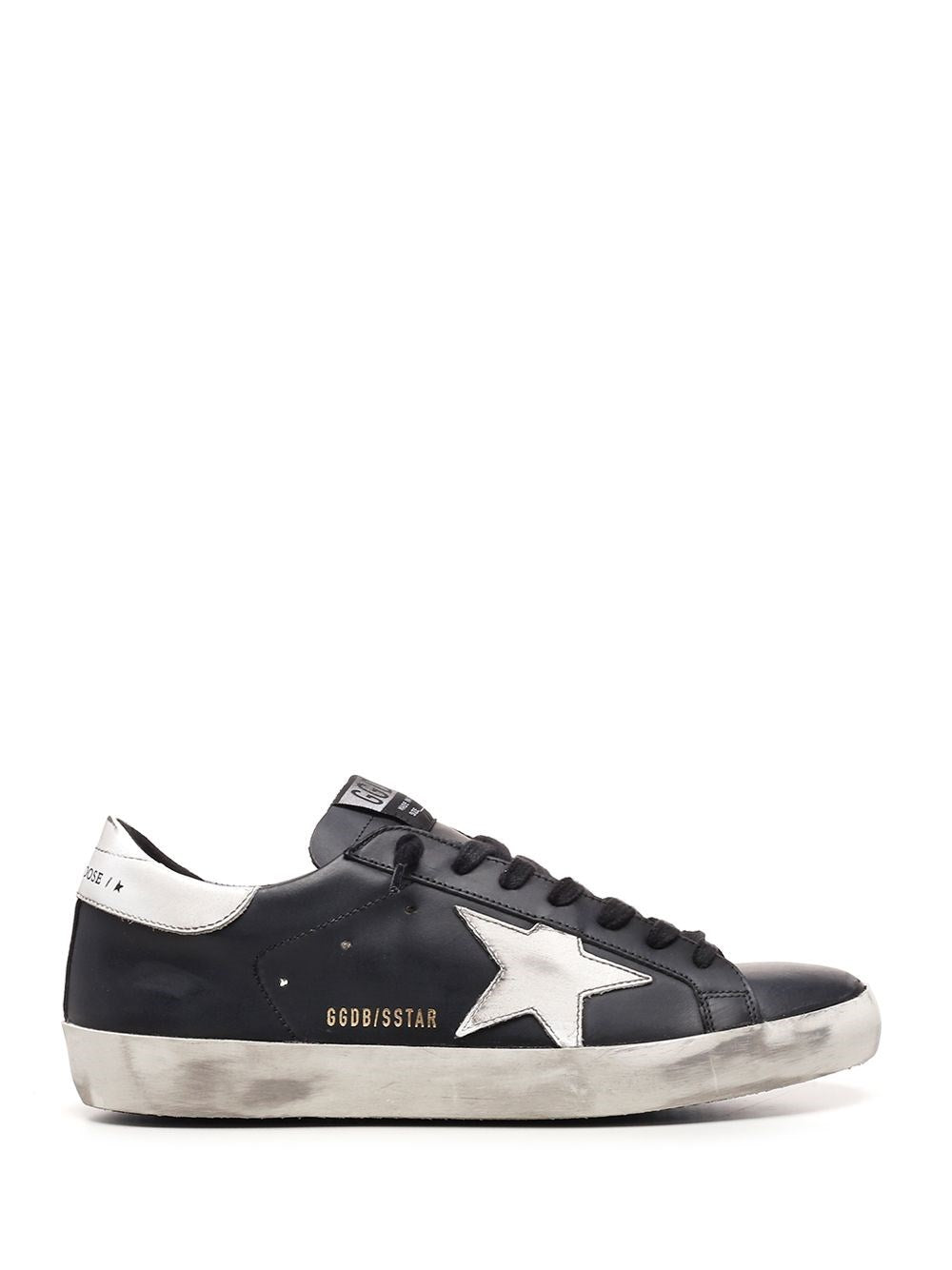 Golden Goose Black "Super Star" Sneakers