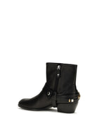 Pinko Jane 07 leather Ankle Boots - Black