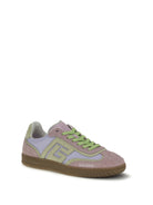 Balmain Swan Sneakers - Qei Lilas/Vert Clair