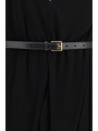 Loewe Draped viscose Dress - Black