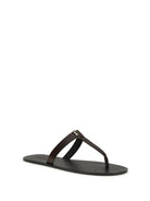 Saint Laurent Babylone thong Sandals - Coffee