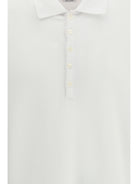 Thom Browne Polo whit iconic bands - White