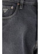 Prada Vintage effect denim Jeans - Black