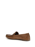 Versace Leather Loafers - Rovere-Gold