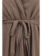 Max Mara Falda lyocell and silk blend Cardigan - Cacha' Dark Mel