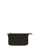 Fendi All-over monogram jacquard Shoulder Bag - Tab.Mr+Ebano