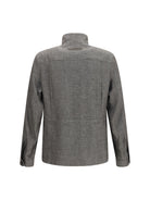 Zegna High-collar Shirt Jacket - 001