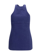 Miu Miu Short cotton Dress - Inchiostro