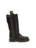 Fendi Glossy calfskin Biker Boots - Black