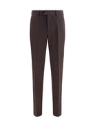 Brunello Cucinelli Dyed cotton Pants - Dark Brown