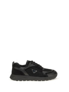 Prada Prax leather and fabric Sneakers - Black