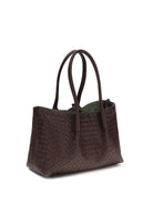 Bottega Veneta Pinacoteca Tote Bag - Dark Barolo/Pick-M B
