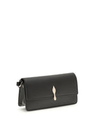 Christian Louboutin Bettina chain Wallet - Black/Gold