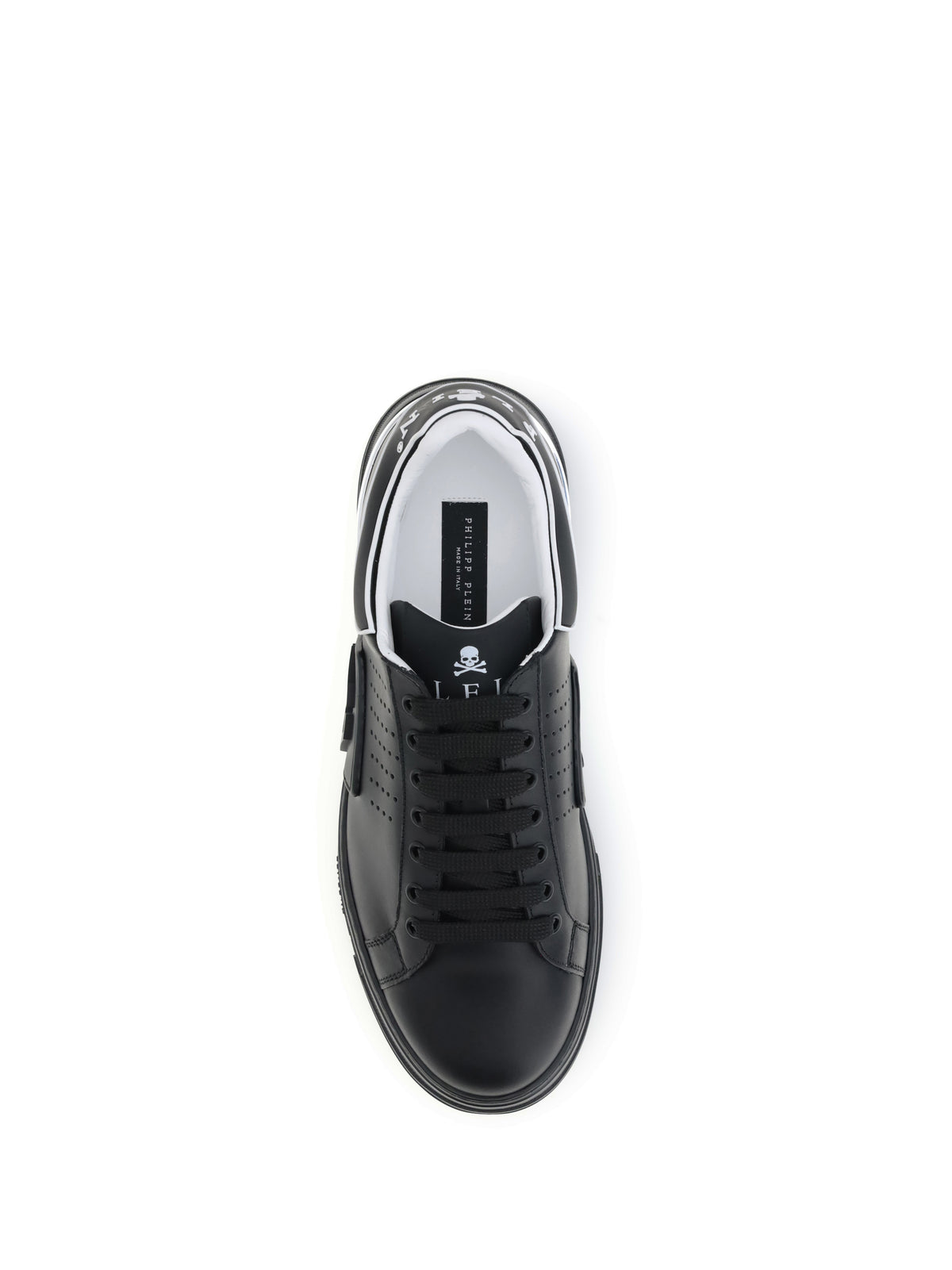 Philipp Plein Low Top Hexagon Sneakers - Black/Black