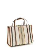 Chloé Small Woody Loop canvas Tote Bag - Pure Brown