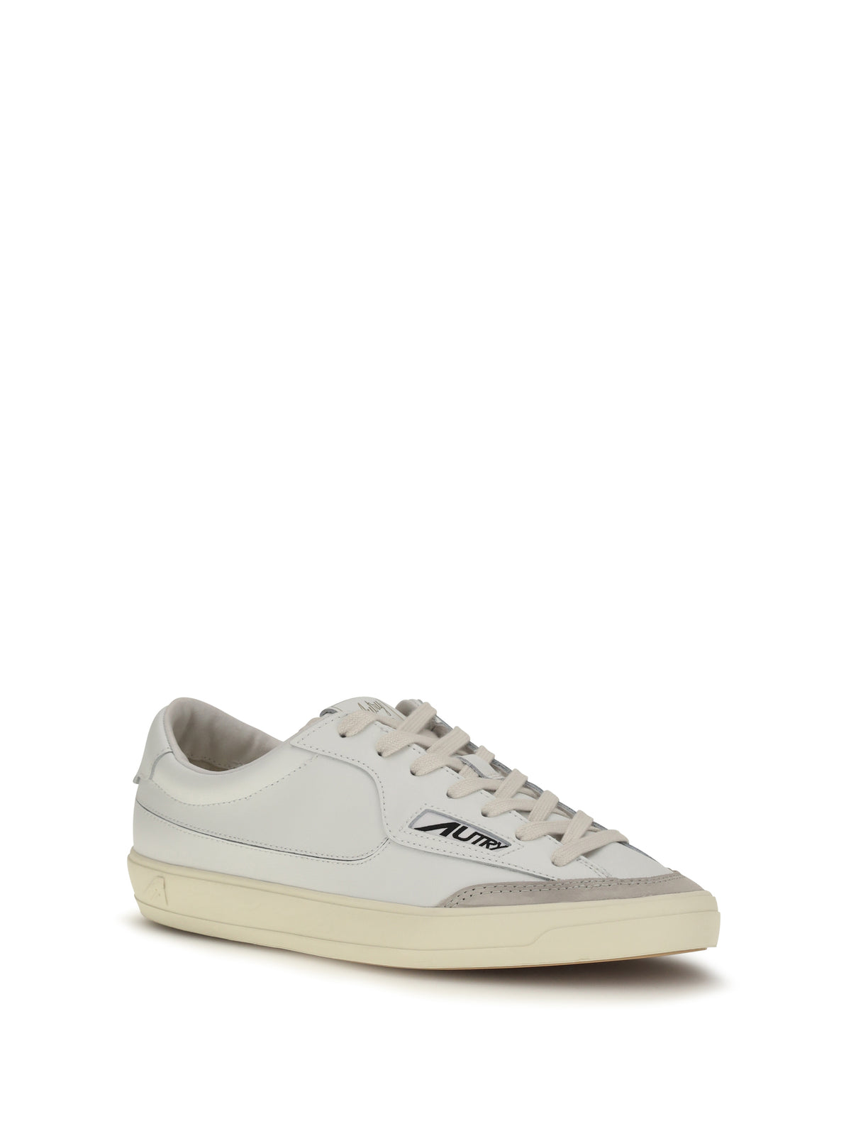 Autry Windscape Low leather Sneakers - White/White