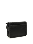 Prada Re-Nylon and Saffiano Shoulder Bag - Black
