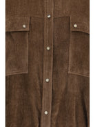 Brunello Cucinelli Corduroy Shirt - Sigaro