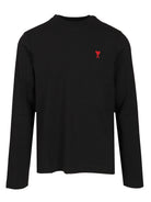 Ami Long Sleeve T-Shirt - Black