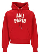 Ami Cotton Hoodie - Red