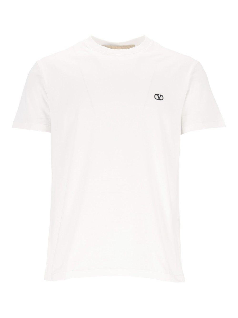 Valentino Garavani Cotton Jersey T-Shirt - White