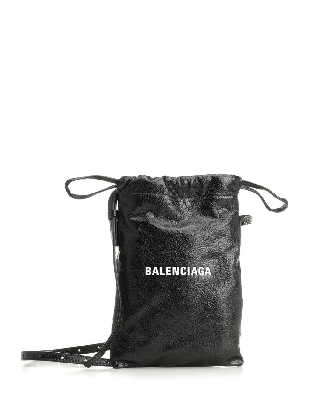 Balenciaga Cell Phone Bag - Black