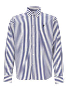 Ami Striped Shirt - Sky Blue