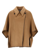 Max Mara Cape With Profiles - Beige