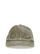 Golden Goose Washed Cotton Baseball Hat - Green