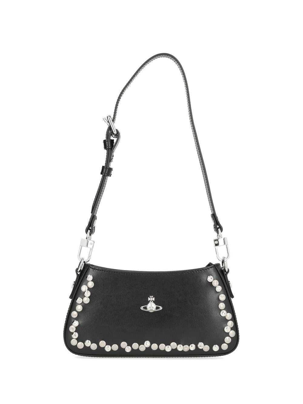 Vivienne Westwood "Tasha Shoulder Phone" Bag - Black