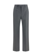Valentino Wool and mohair tailored Pants - 642 Raven