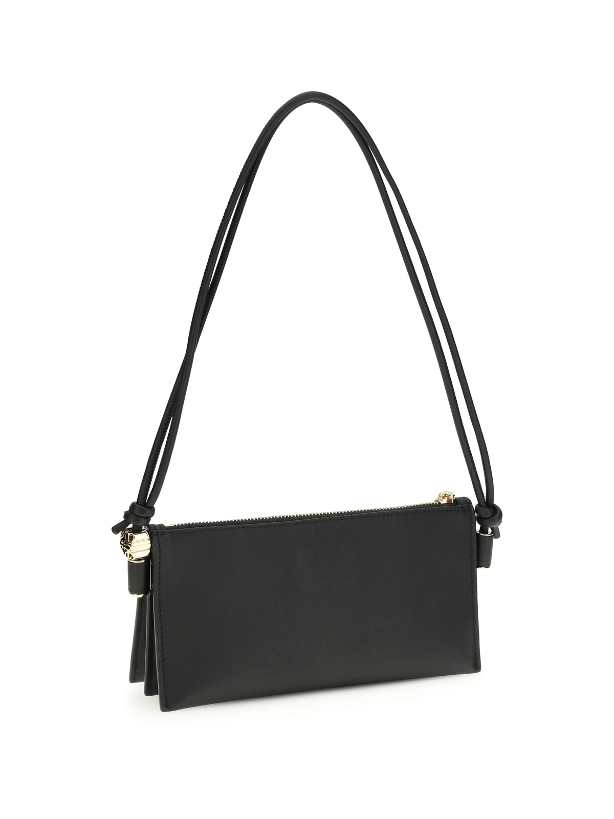 Loewe Joya Clutch Bag in calfskin - Black
