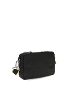 Fendi FF monogram fabric Camera Case - Black