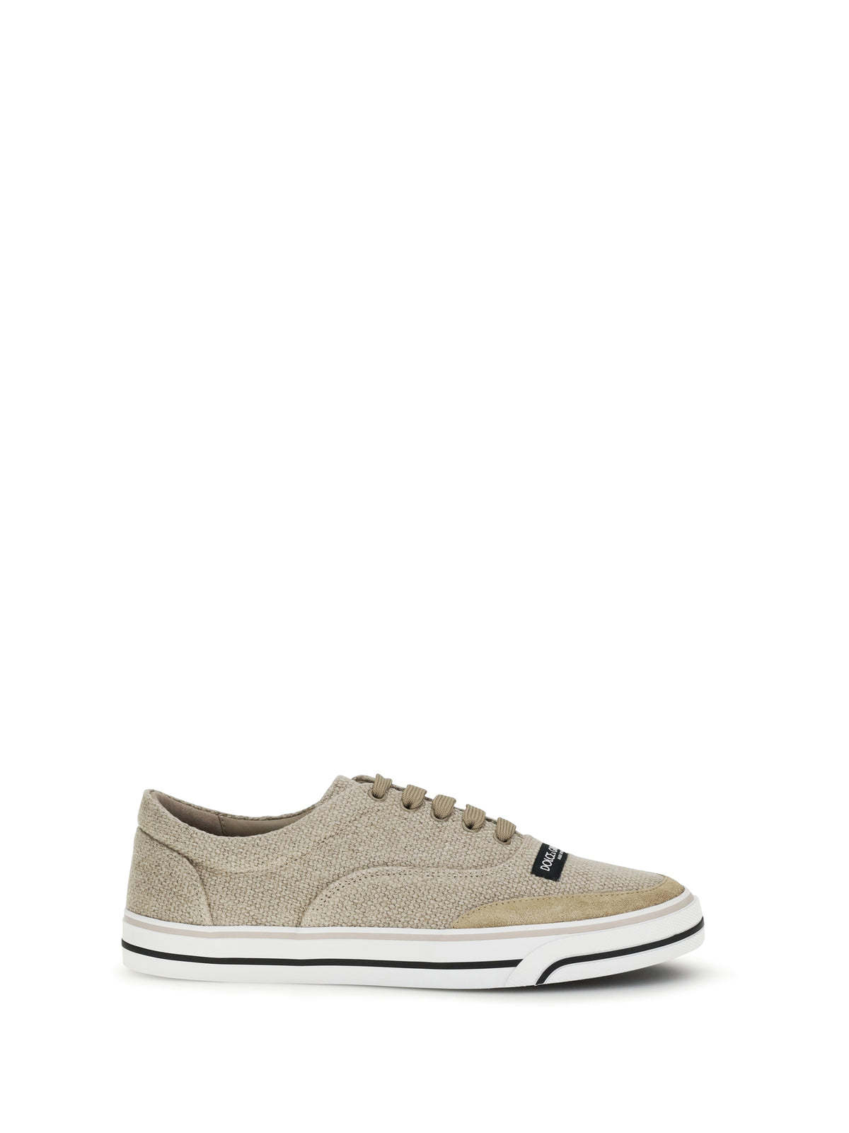 Dolce & Gabbana DG Sailing linen Sneakers - Beige/Camel