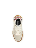 Moncler City Trek Sneakers - Cream