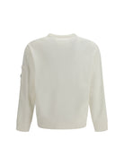 C.P. Company Crewneck Sweatshirt - Gauze White