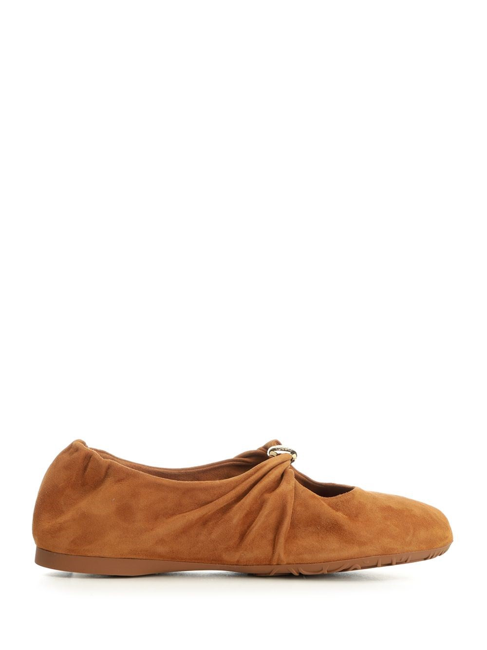 Loewe Soft Ballerinas "Pebble" - Beige