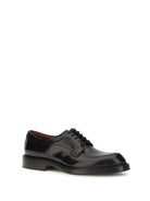 Dolce & Gabbana Calfskin Derby Loafers - Black