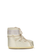 Moon Boot Icon Low Pearly Ankle Boots - Ivory