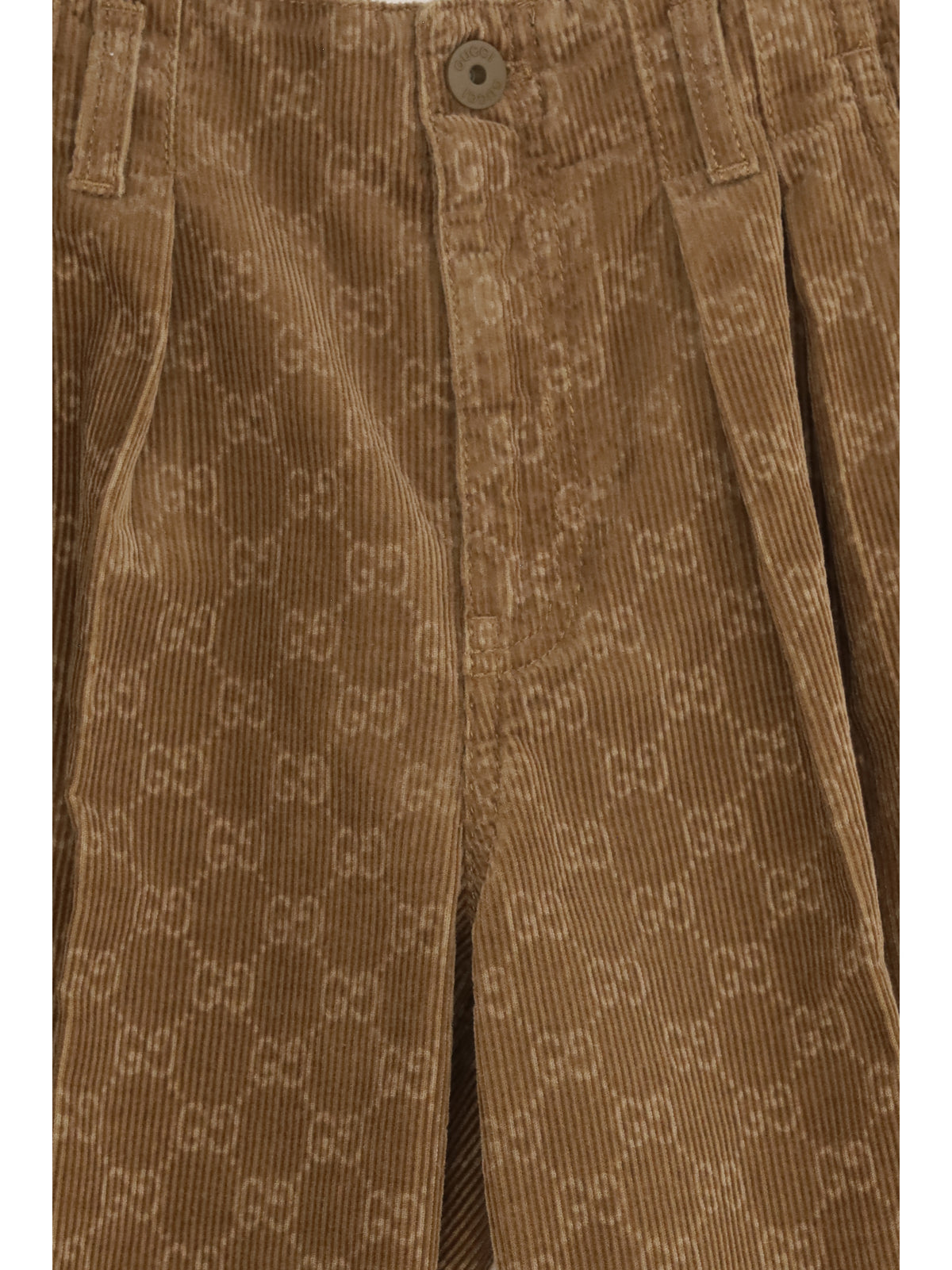 Gucci Corduroy Pants for Boy - Vintage Brown