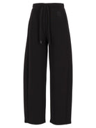 Weekend Max Mara Flare Pants In Stretch Jersey - Black