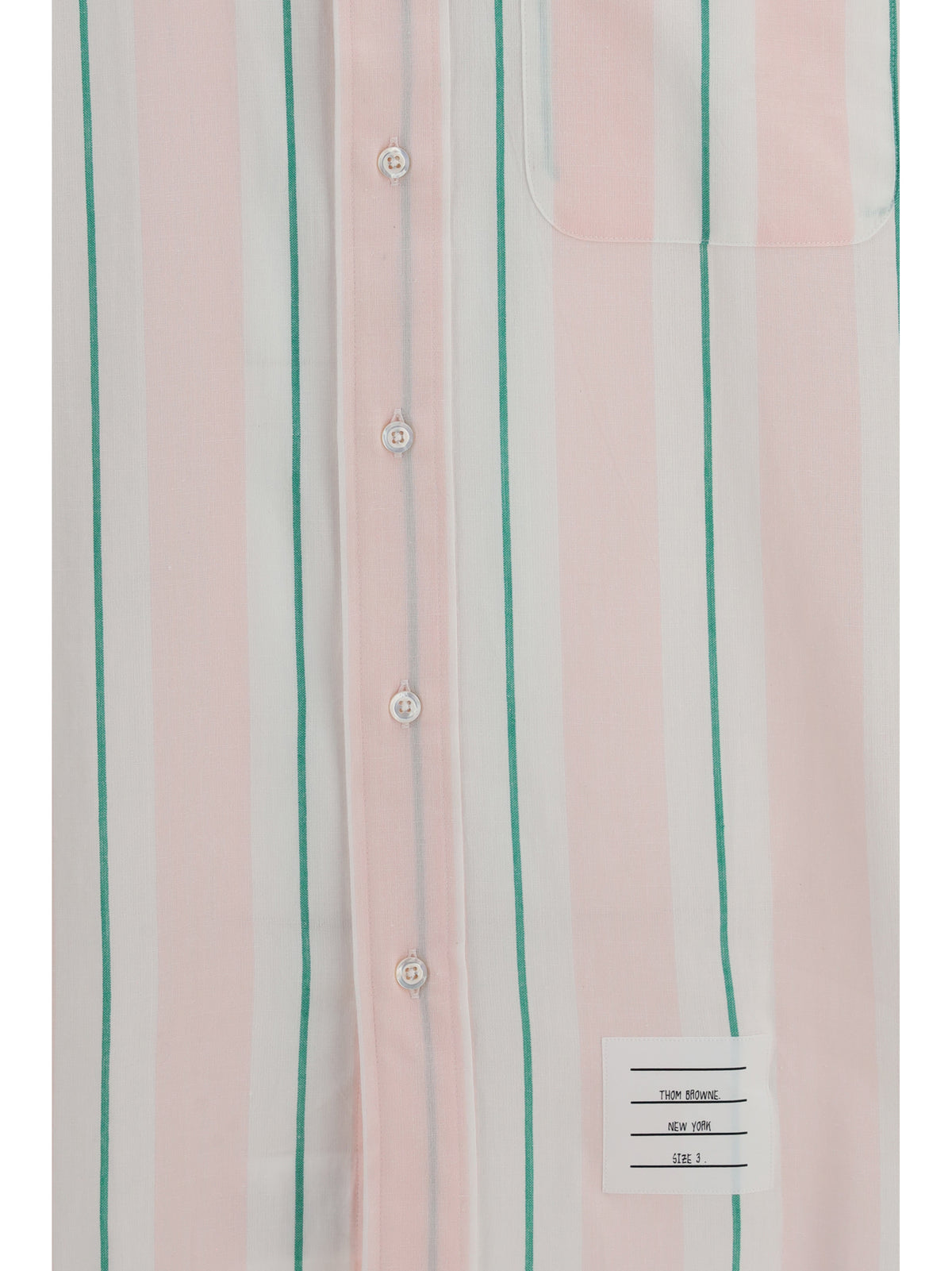Thom Browne Button-down Shirt - Lt Pink