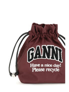 Ganni Nylon Pouch - Windsor Wine