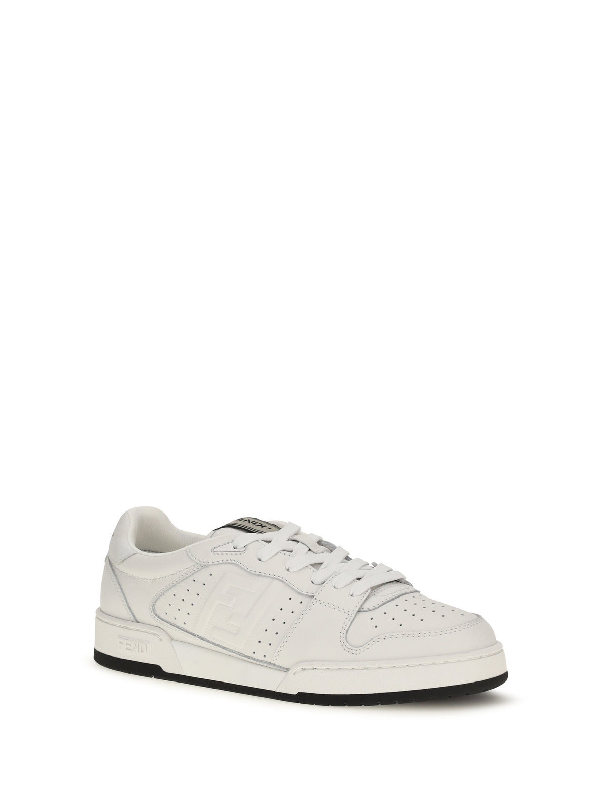 Fendi Match leather Sneakers - Uwhit+White Marr.Chi