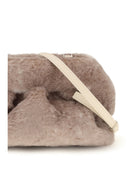 Themoirè Medium Bios Fur Potato Pouch - Caribou + Butter Cream
